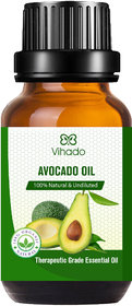 Vihado Best Fresh, Natural  Organic raw unrefined cold pressed Avocado oil for Hair Hair Oil (10 ml)
