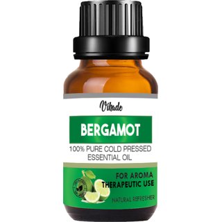                       Vihado Bergamot Essential Oil - 100 Pure Natural  Undiluted (10 ml)                                              