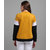 Raabta RWS-WNTR009 Black Yellow And White Strip Sweater