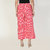 Fabclub Women Rayon Striped Free Size Palazzo (Pink)