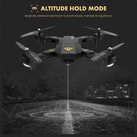Visuo Drone Helicopter With 580 P Camera Rc Drone Quadcopter
