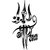 Maa Paa with Trishul Tattoo Waterproof Men and Women Temporary Body Tattoo