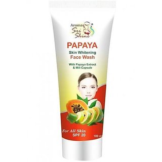 Aroma Sri Shine Papaya Face Wash,