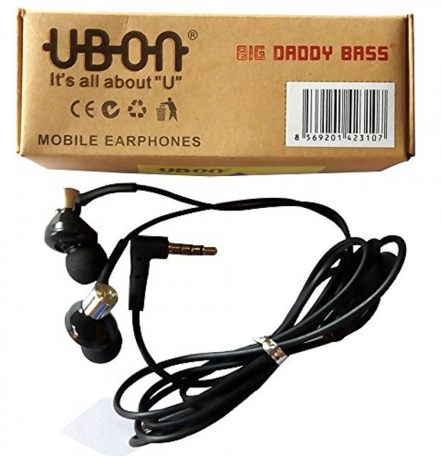 Buy UBON UB1085 Big Daddy Bass Wired Powerful Earphone with Mic