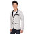 Topg Fashion White Jute Blazer For Men