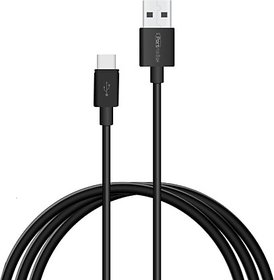 Portronics POR-656 Konnect Core 1 m USB Cable Type C (Compatible with Type - c, Black, One Cable)