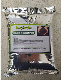 Bazodo Vermicompost 2kg Pack For Home Garden Plants