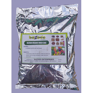 Bazodo Organic Mixed Cakes - 7 Types Of Deoiled Cakes Mix With Humic Granules - Home Garden