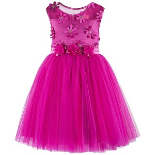 Buy Clobay beautiful designer frock for girls Online @ ₹549 from ShopClues