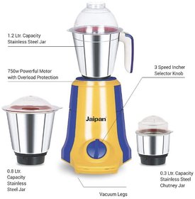 Jaipan Kitchen Style 750 Watt Mixer  Grinder