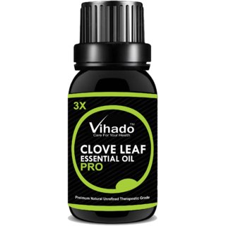                       Vihado Clove Bud Essential Oil, 100 Pure, Natural  Undiluted (10 ml) (Pack of 1) (10 ml)                                              