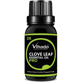 Vihado Clove Bud Essential Oil, 100 Pure, Natural Undiluted (10 ml) (Pack of 1) (10 ml) Vihado Clove Bud Essential Oil, 100 Pure, Natural Undiluted (10 ml) (Pack of 1) (10 ml)