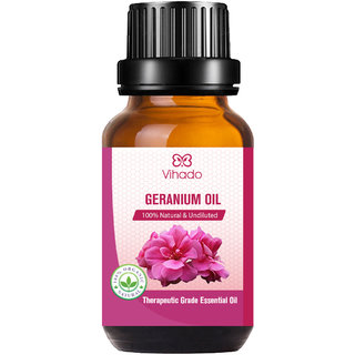                       Vihado Premium Pure Geranium Essential Oil (30 ml) (Pack of 1) (30 ml)                                              