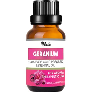 Vihado 100 Pure Geranium Essential Oil (10 ml) (Pack of 1) (10 ml) Vihado 100 Pure Geranium Essential Oil (10 ml) (Pack of 1) (10 ml)