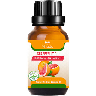Vihado Natural Grapefruit Essential Oil(15 ml) (Pack of 1) (15 ml) Vihado Natural Grapefruit Essential Oil(15 ml) (Pack of 1) (15 ml)