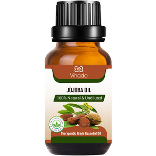 Vihado Pure, Natural And Cold Pressed Jojoba Carrier Oil (15 ml) (Pack of 1) (15 ml) Vihado Pure, Natural And Cold Pressed Jojoba Carrier Oil (15 ml) (Pack of 1) (15 ml)