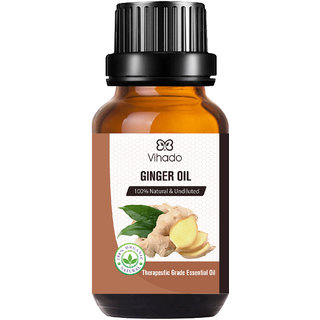 Vihado Best Ginger Essential Oil (10 ml) (Pack of 1) (10 ml) Vihado Best Ginger Essential Oil (10 ml) (Pack of 1) (10 ml)