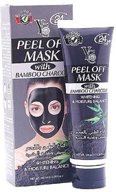 YC Peel Off With Bamboo Charcoal Black Mask - 100ml (Pack Of 3)