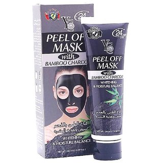                       YC Peel Off With Bamboo Charcoal Black Mask - 100ml (Pack Of 3)                                              