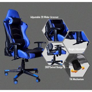Buy Mrc Executive Chairs Predator Gaming Chairracing Style Ergonomic Premium High Back Revolving Computer Chair Student Cha Online 14899 From Shopclues