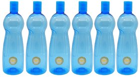 Harsh Pet 1000ml Uni-v Bottle Set of 6 (Blue)