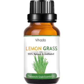                       Vihado Lemon Grass Essential Oil (10 ml) (Pack of 1) (10 ml)                                              