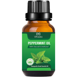 Vihado Peppermint Essential Oil, 100 Natural (10 ml) Vihado Peppermint Essential Oil, 100 Natural (10 ml)