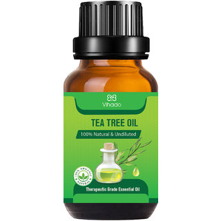 Vihado Tea Tree Oil for Acne and Blemish-Free Skin (30 ml) (Pack of 1) (30 ml) Vihado Tea Tree Oil for Acne and Blemish-Free Skin (30 ml) (Pack of 1) (30 ml)