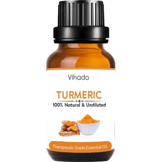 Vihado New Best Turmeric Essential Oil (10 ml) (Pack of 1) (10 ml) Vihado New Best Turmeric Essential Oil (10 ml) (Pack of 1) (10 ml)