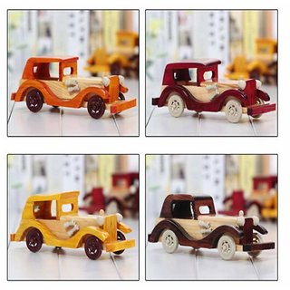 Buy Royals Pride Wooden Vintage Classic Vehicle Car Toy Online Get 43 Off