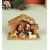 Beautiful Christmas Crib Nativity Set Pack of 1 Assembled 6 cm