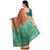 Kanieshka Good Quality Beautiful Green Silk Saree With Attractive Red Palla, Attached Green Color Blouse