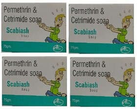 Scabiash Soap Pack of -4