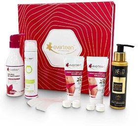 everteen Gift Pack  Premium Feminine Hygiene Products for Women  1 Box (5 Assorted Products)