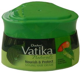 Dabur Vatika Naturals Nourish  Protect  Styling Hair Cream 140Ml