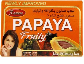 Renew Papaya Fruity Soap For Skin Whitening