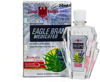 Eagle Brand oil 24ml Singapore Product (Aromatic - Lavender  Eucalyptus)