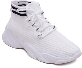 Eversassy Sports Running Shoes For Women (White)