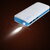Power Bank 12500mAh Lithium-ion Triple USB for All USB-Charged Devices 3 Output (White+Blue)