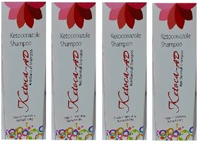 Ketoca-AD Anti-Dandruff Shampoo Pack of - 4