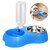 REGAL Dual Pets Bowls, Detachable Stainless Steel Dog Bowl with Non-Slip No Spill Base, Pets Food BIG