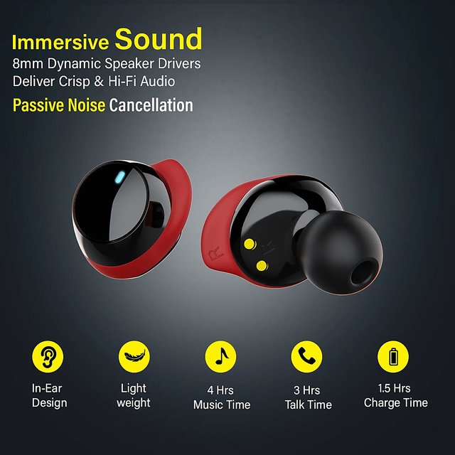ptron bassbuds evo