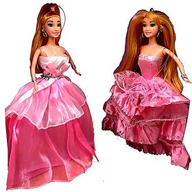 Varna Sweet Angel Beautiful Pair Of Dolls For Girls With Movable Hands And Legs Two (2) Dolls Set