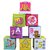 Varna Baby Learning Education Soft Toys Alphabet Dice Cube Toy Set Of 8 Pcs