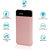 Maxim 30000mah Big Leather LED Power Bank With Fast Charging Speed BLLED