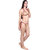 Raviour Lifestyle Women's Satin Lingerie Set with Eye Mask (Lingerie Set-Golden Colour,Set- (3 Piece set)