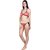 Raviour Lifestyle Satin Lingerie Set with Eye Mask for Women (Lingerie Set- Peach Colour Set- (3 Piece)