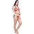 Raviour Lifestyle Satin Lingerie Set with Eye Mask for Women (Lingerie Set- Peach Colour Set- (3 Piece)