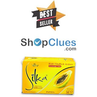                       SILKA PAPAYA SOAP  (135 g)                                              