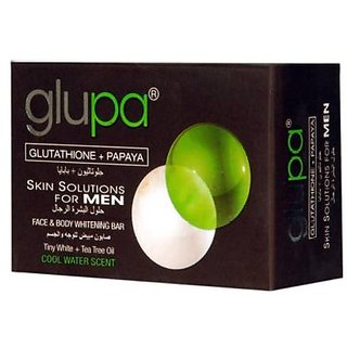                       Glupa Papaya  GLUTATHION Skin Glowing  Fairness Soap For Men  (135 g)                                              